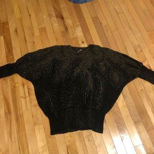 vintage 1990 MAG sweater large Isarel glitter Woman
